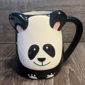 Tag Panda Mug - Black and White